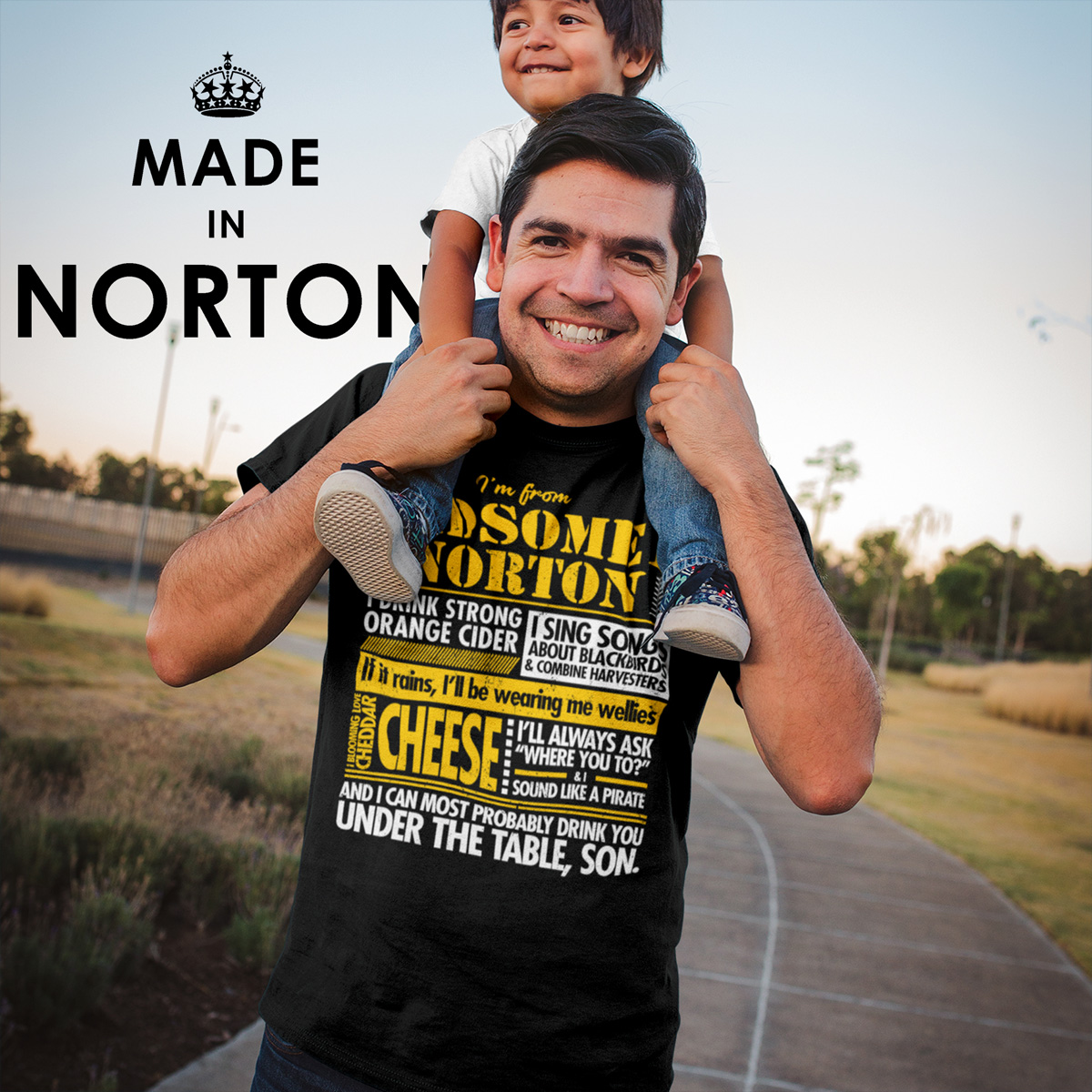 I'm From Midsomer Norton T-Shirt - Image 4