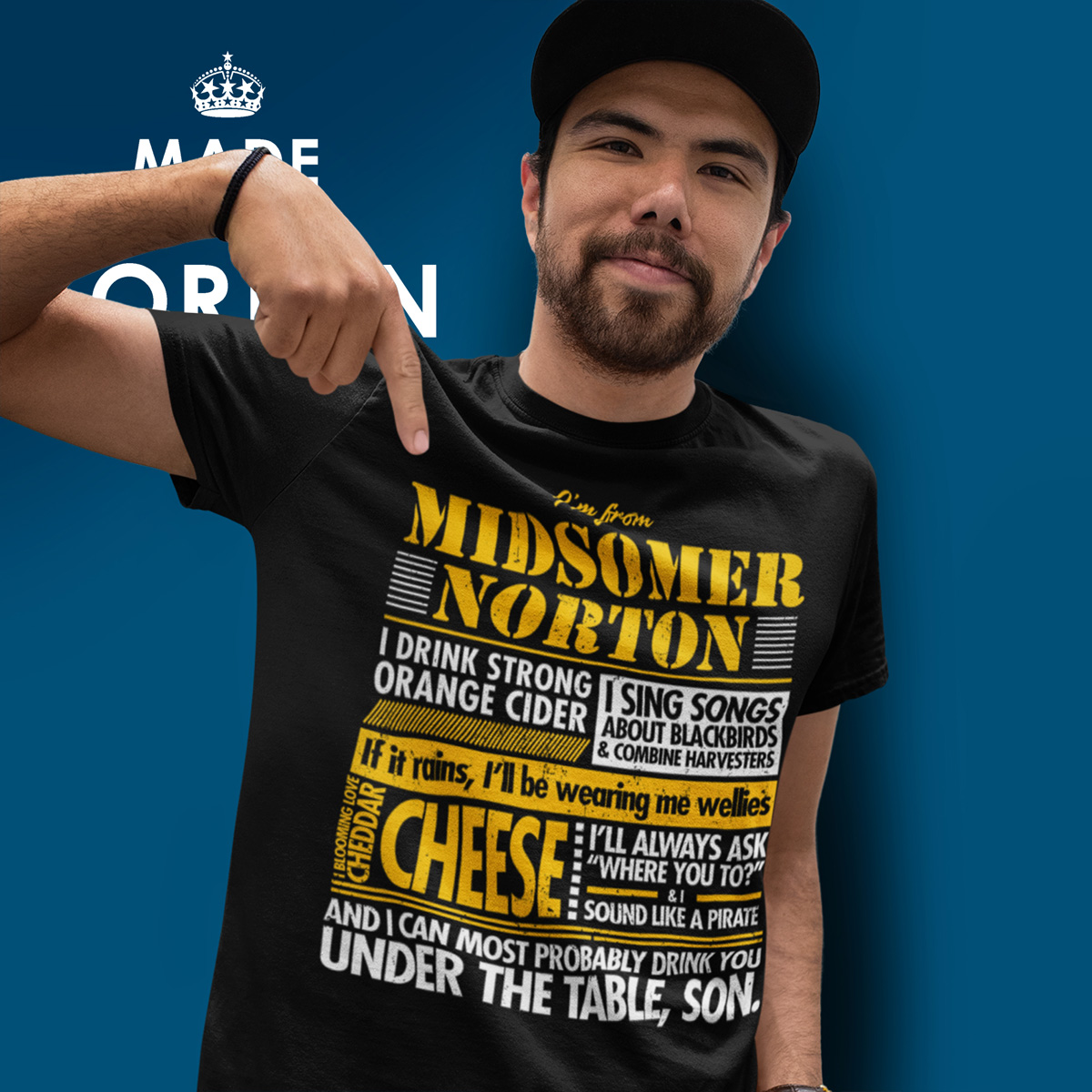 I'm From Midsomer Norton T-Shirt - Image 2
