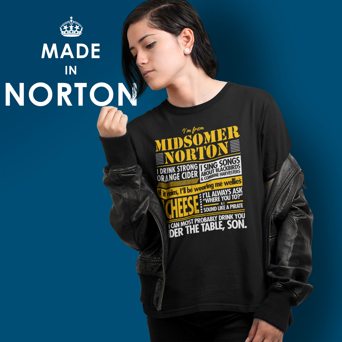 I'm From Midsomer Norton T-Shirt - Image 3