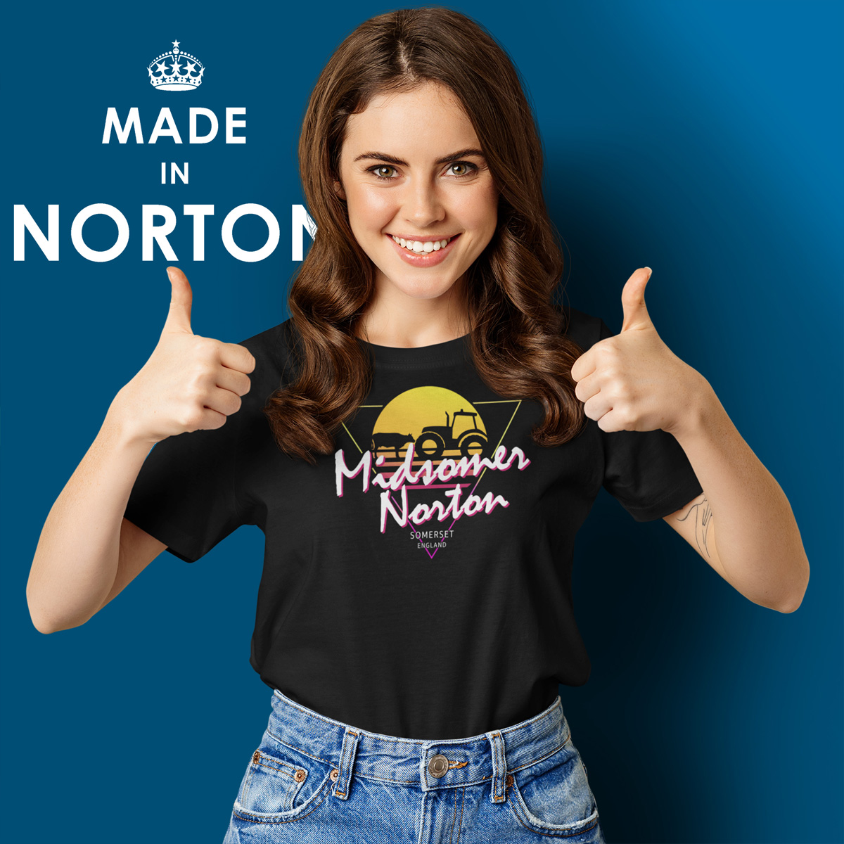 Midsomer Norton Sunset T-Shirt - Image 3