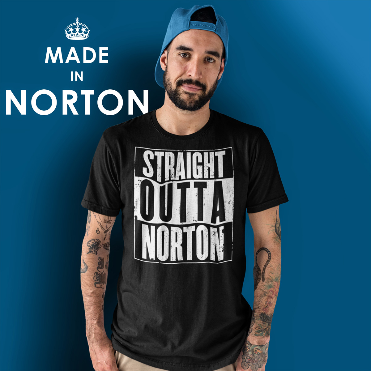 Straight Outta Norton T-Shirt - Image 2