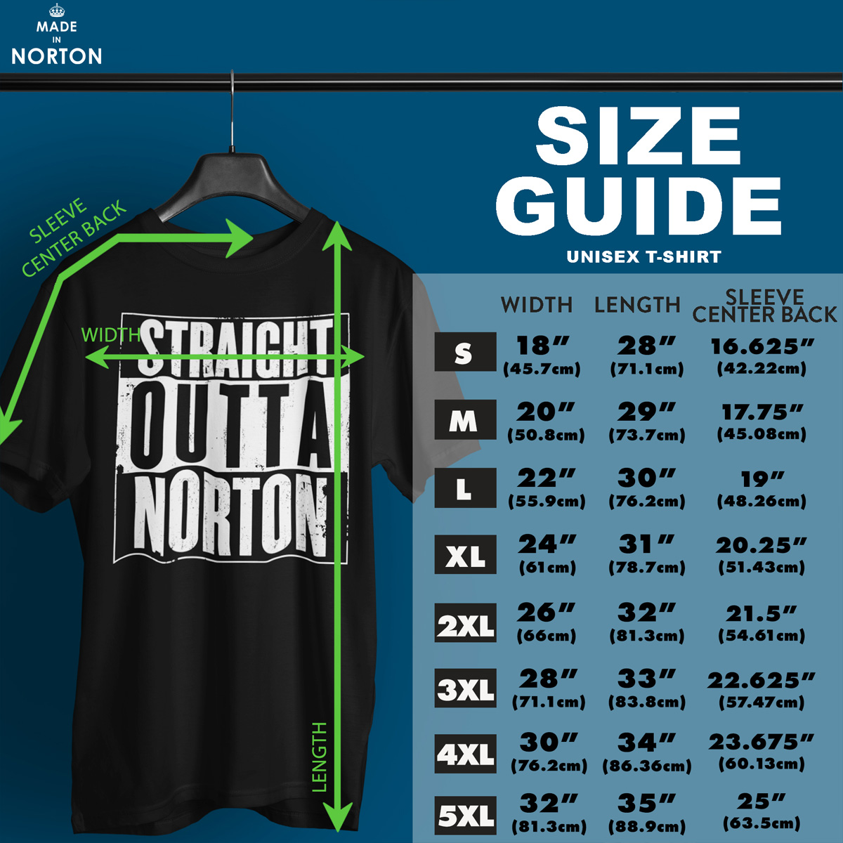 Straight Outta Norton T-Shirt - Image 4