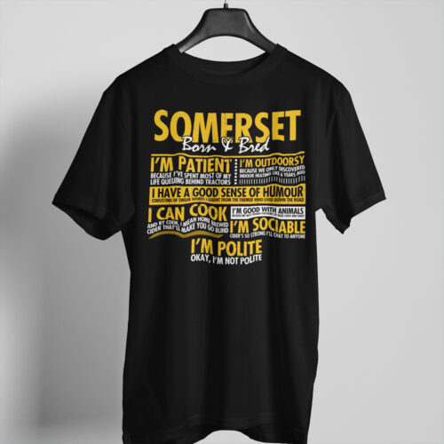 funny somerset t-shirt