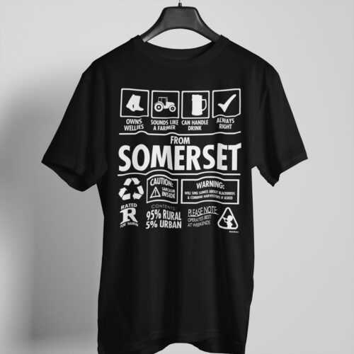 funny somerset t-shirt