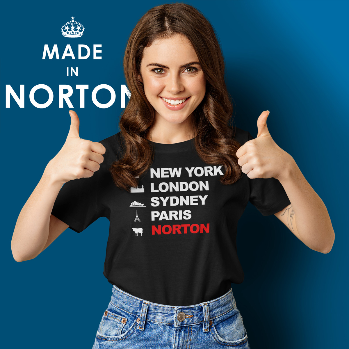 New York. London. Sydney. Paris. Norton - Image 3