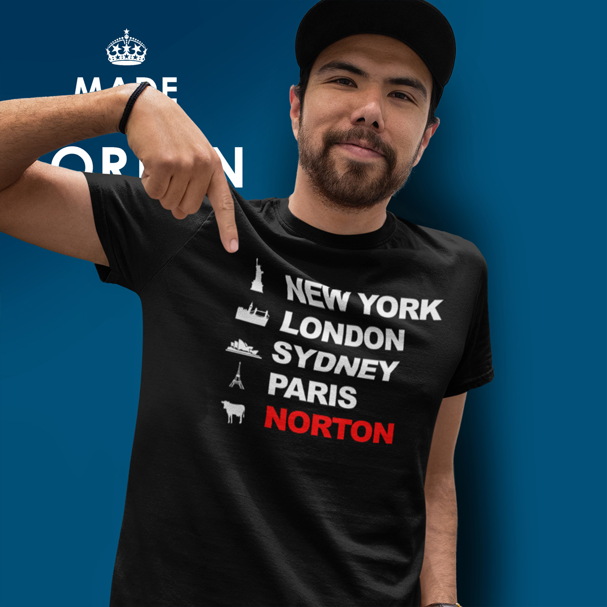New York. London. Sydney. Paris. Norton - Image 2