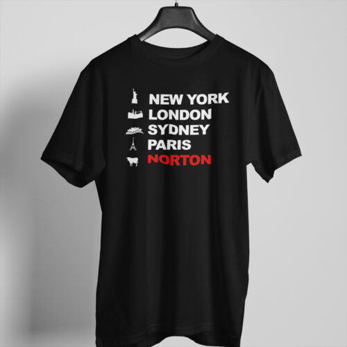 new york london norton t-shirt