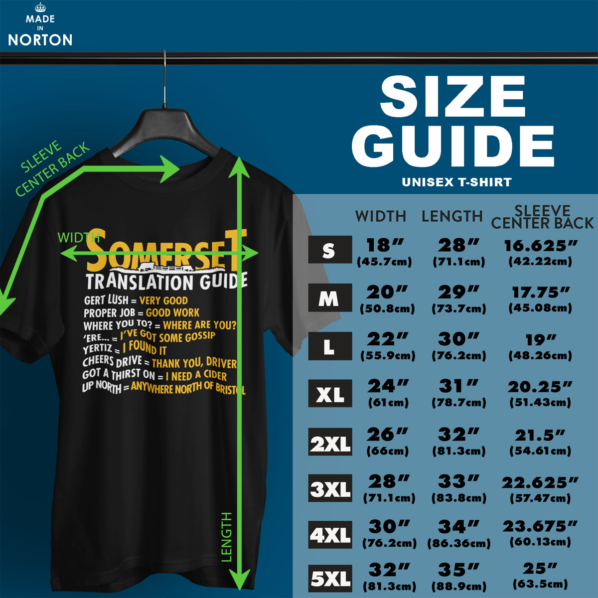 Somerset Translation Guide T-Shirt - Image 4