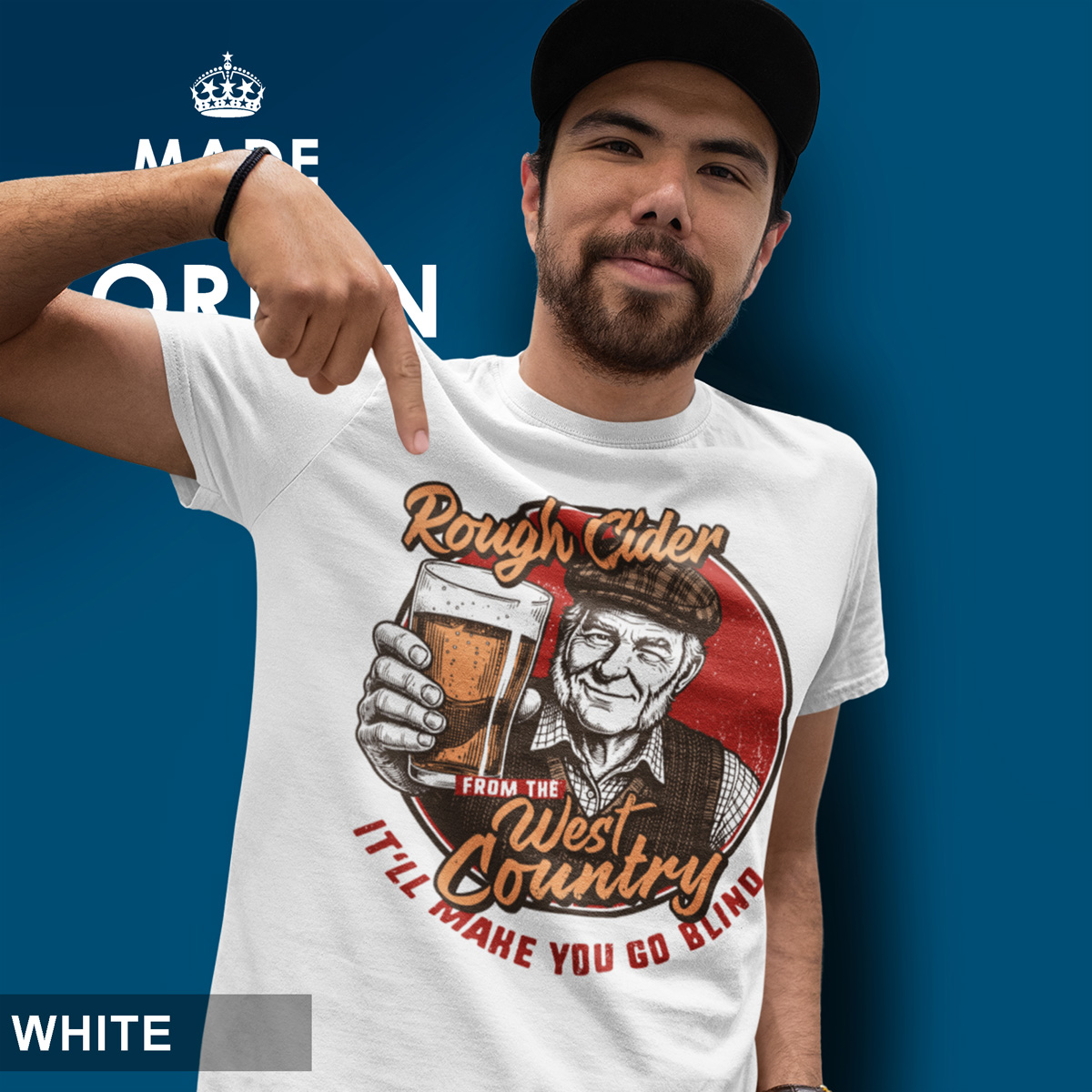 Rough Cider from the West Country T-Shirt - Image 4