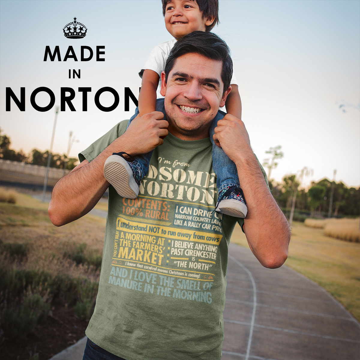 I'm From Midsomer Norton T-Shirt - Image 2