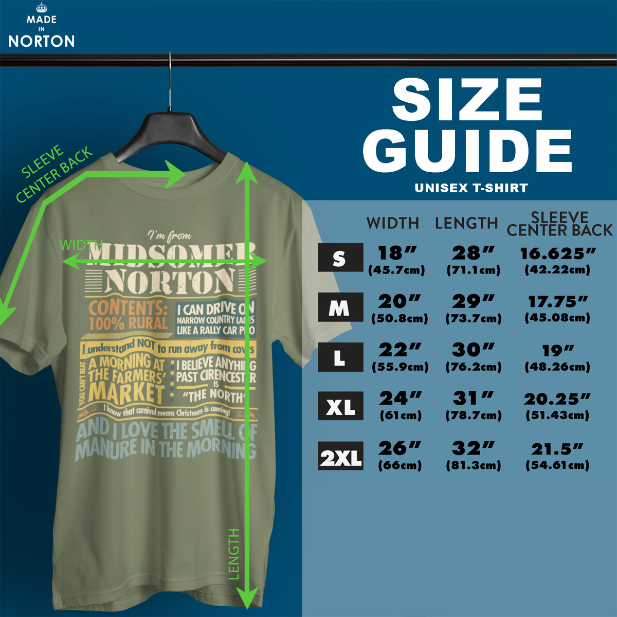 I'm From Midsomer Norton T-Shirt - Image 5