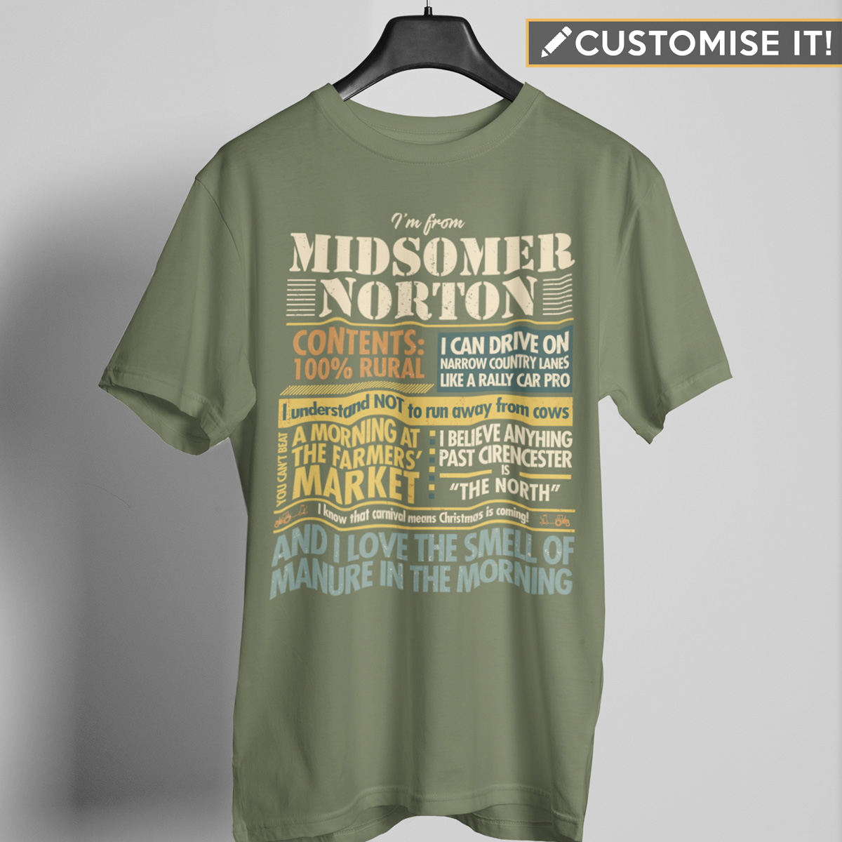 im from midsomer norton t-shirt