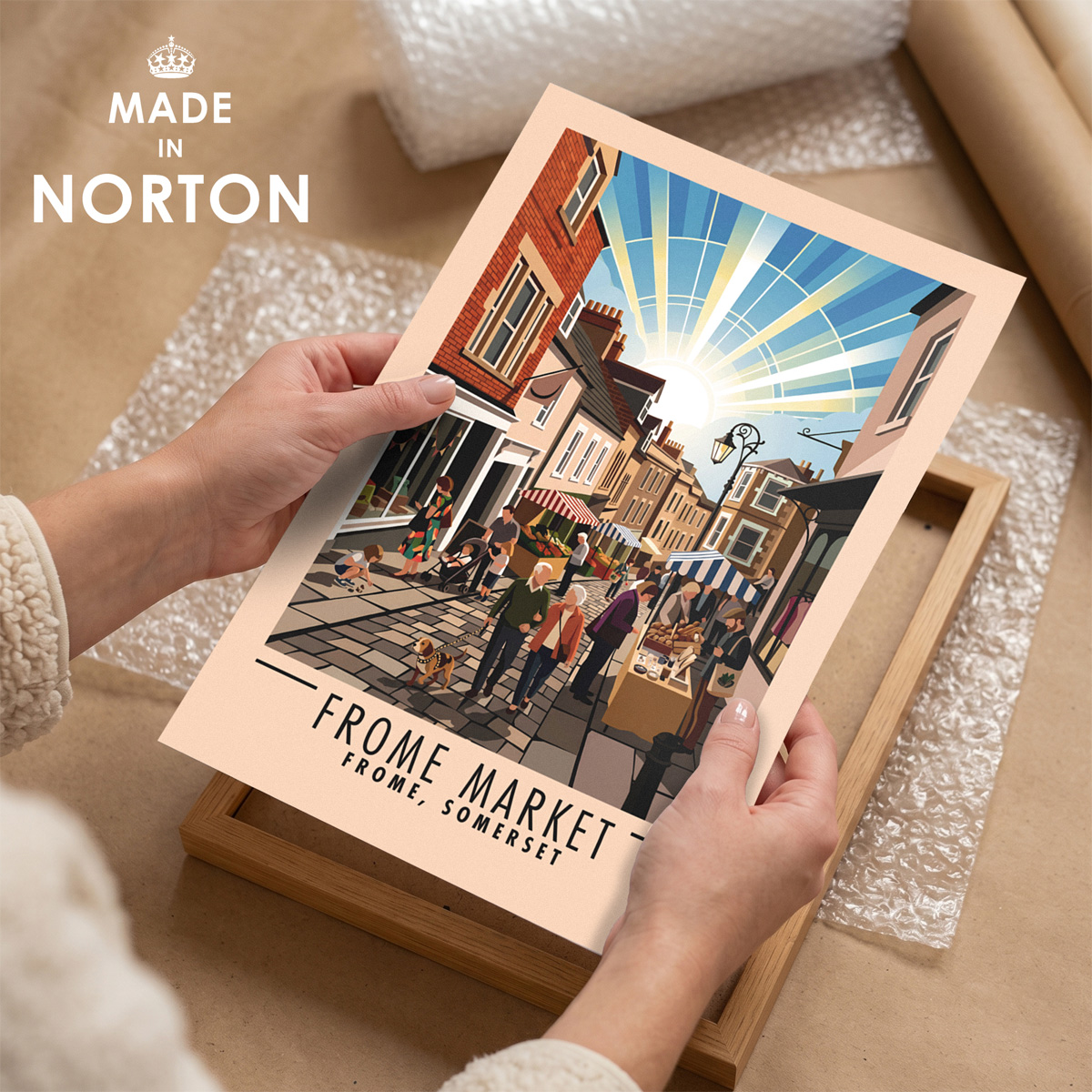 frome market poster