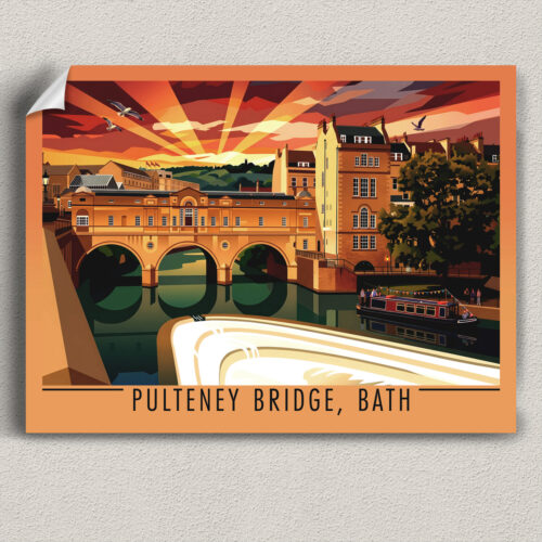 pulteney bridge poster
