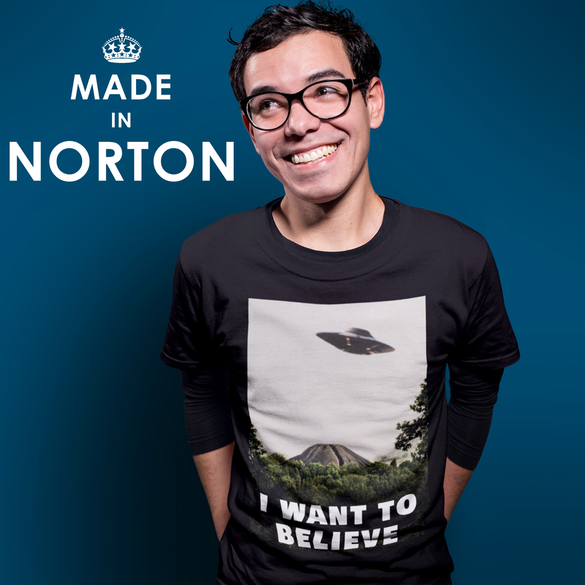 I Want To Believe Paulton T-Shirt - Image 2
