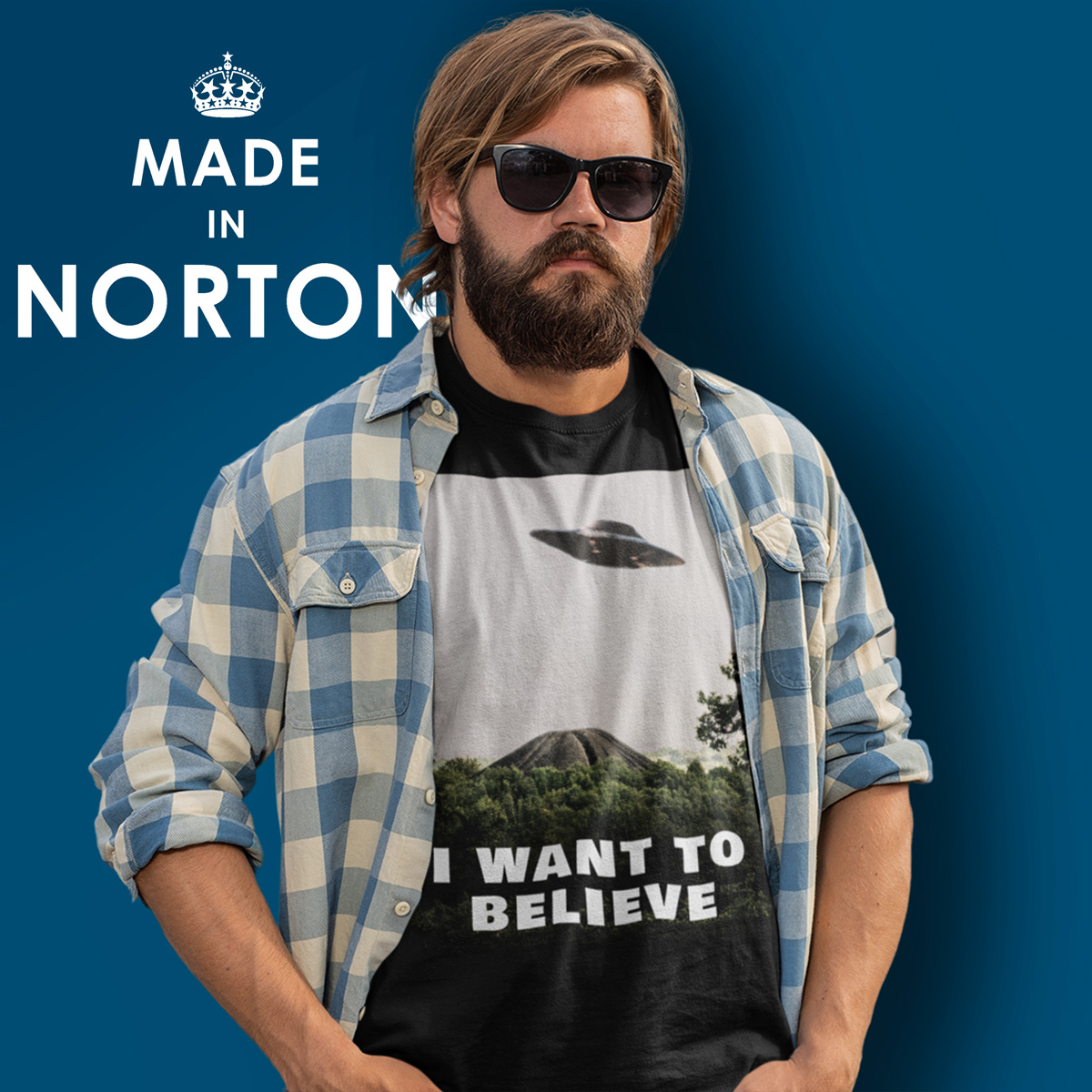 I Want To Believe Paulton T-Shirt - Image 4