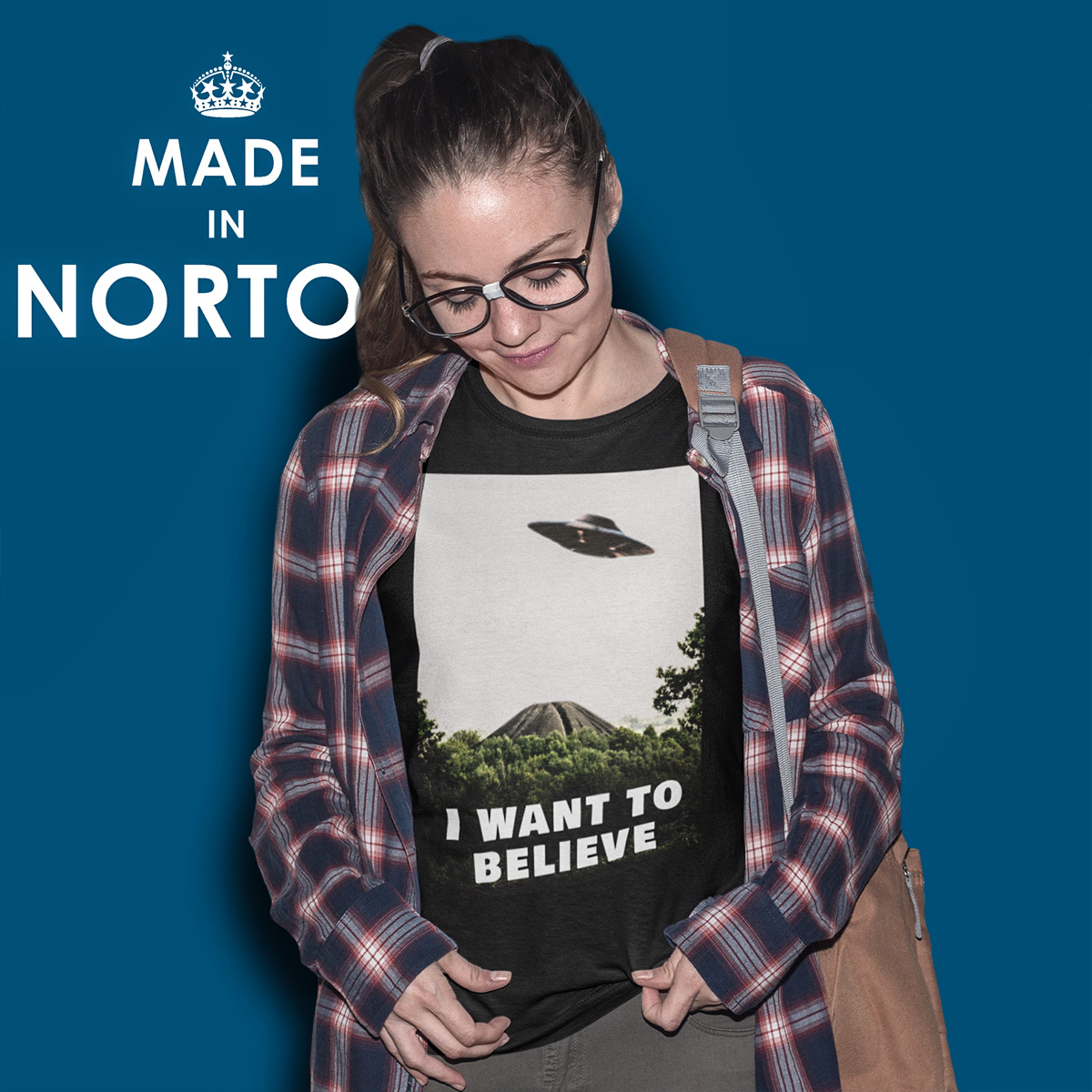 I Want To Believe Paulton T-Shirt - Image 3