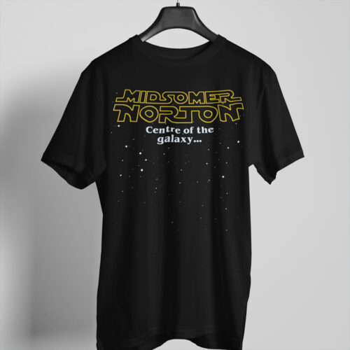 midsomer norton centre of the galaxy t-shirt