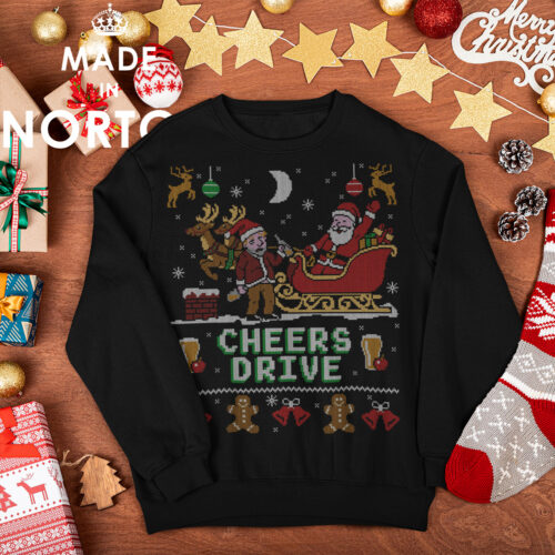 cheers drive christmas jumper