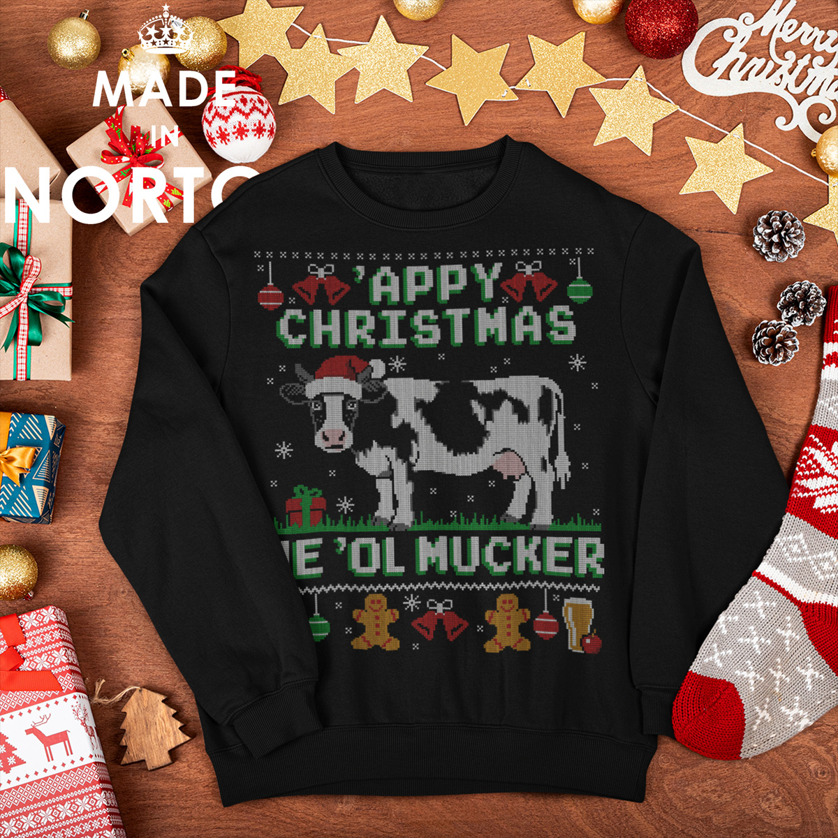 west country christmas sweater